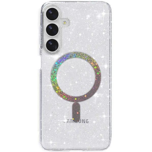 Чохол для Samsung Galaxy A25 5G Прозорий TPU Eclipse Sparkle (MagFit)
