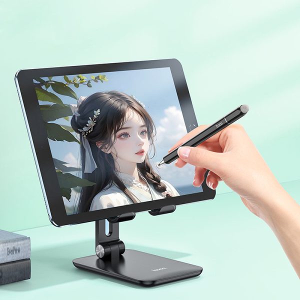 Стилус Hoco GM111 Cool Dynamic series 3in1 Passive Universal Capacitive Pen Чорний - Зображення 4