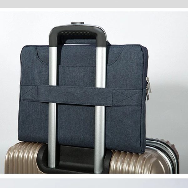 Сумка для ноутбуку Denim with Straps 15/16.2'' Синій - Зображення 5