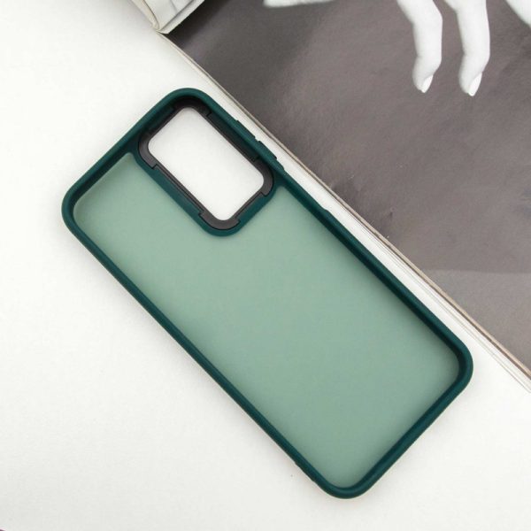 Чохол для Samsung Galaxy A24 4G Зелений TPU+PC Lyon Frosted - Зображення 3
