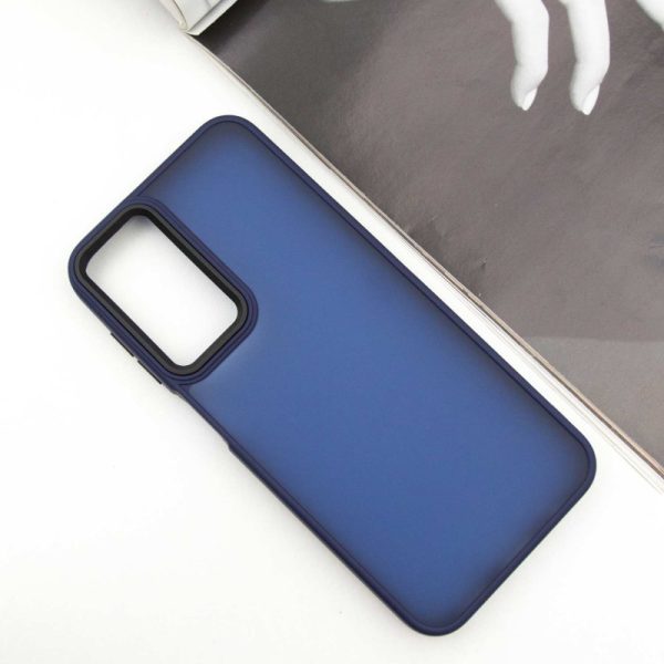 Чохол для Samsung Galaxy A24 4G Синій TPU+PC Lyon Frosted - Зображення 2