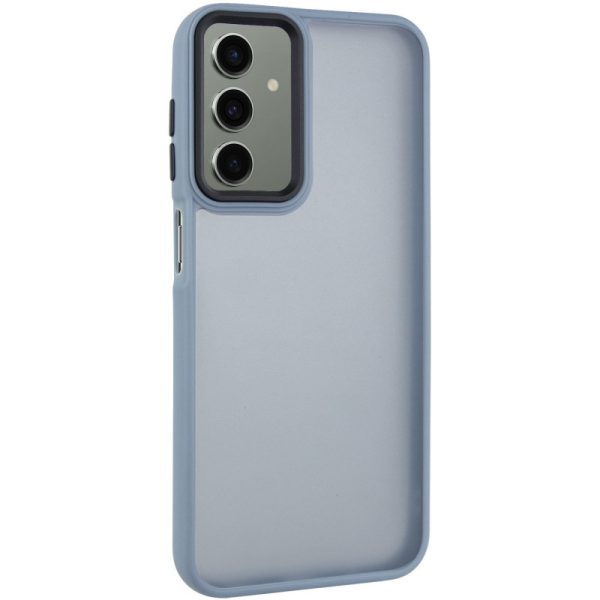 Чохол для Samsung Galaxy A24 4G Синій TPU+PC Lyon Frosted