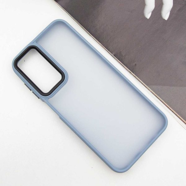 Чохол для Samsung Galaxy A24 4G Синій TPU+PC Lyon Frosted - Зображення 2