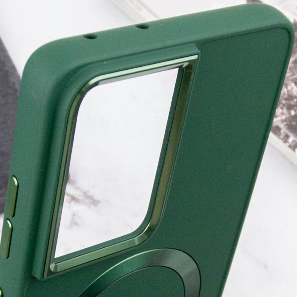 Чохол для Samsung Galaxy S22 Ultra Зелений Bonbon Metal Style with MagSafe - Зображення 5
