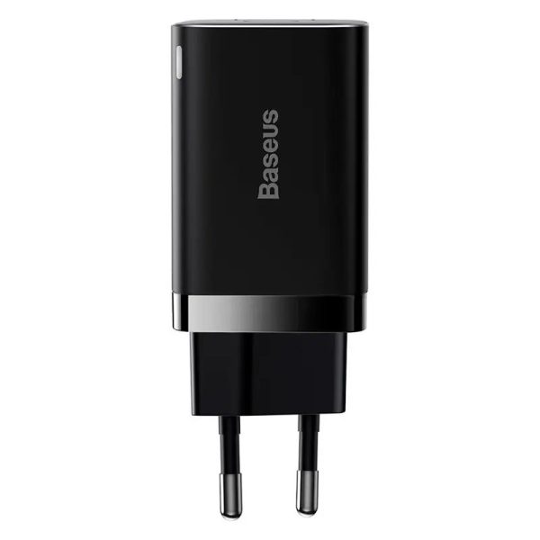 Зарядний пристрій Baseus Super Si Pro Quick Charger 30W (1USB-A/1C) (CCSUPP-E) Чорний - Зображення 2