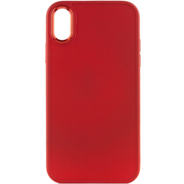 Чохол для iPhone XR Червоний Bonbon Metal Style