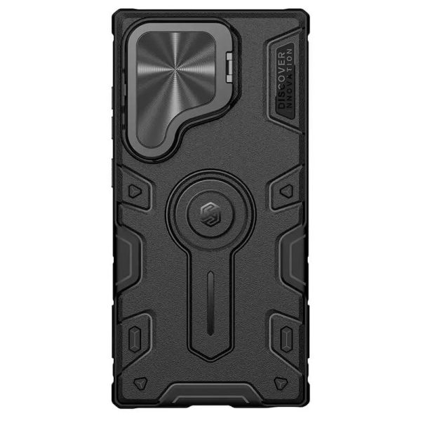 Чохол для Samsung Galaxy S24 Ultra Чорний Nillkin CamShield Armor Prop