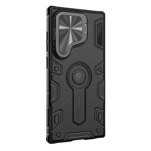 Чохол для Samsung Galaxy S24 Ultra Чорний Nillkin CamShield Armor Prop - Зображення 3