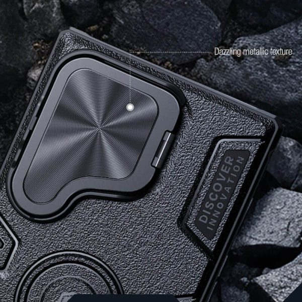 Чохол для Samsung Galaxy S24 Ultra Чорний Nillkin CamShield Armor Prop - Зображення 7