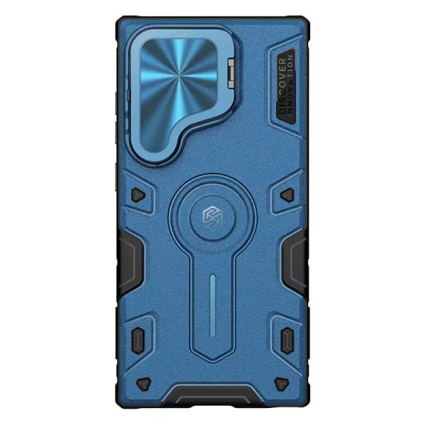 Чохол для Samsung Galaxy S24 Ultra Синій Nillkin CamShield Armor Prop
