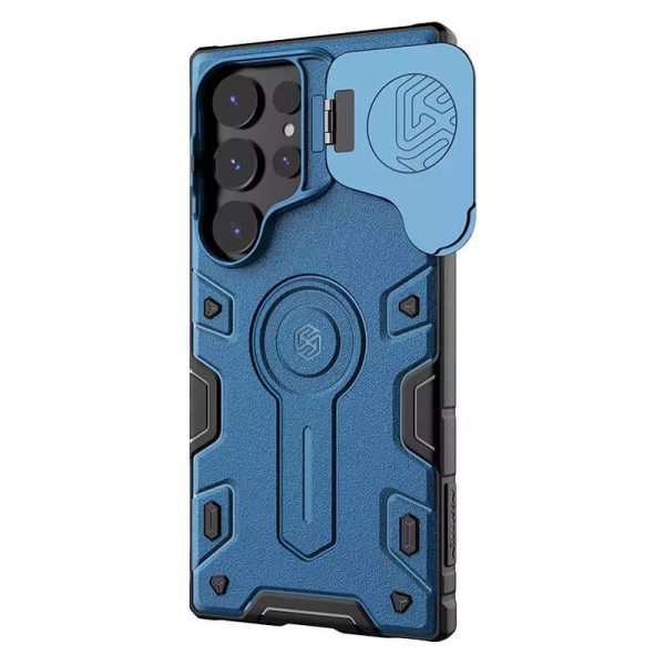 Чохол для Samsung Galaxy S24 Ultra Синій Nillkin CamShield Armor Prop - Зображення 2
