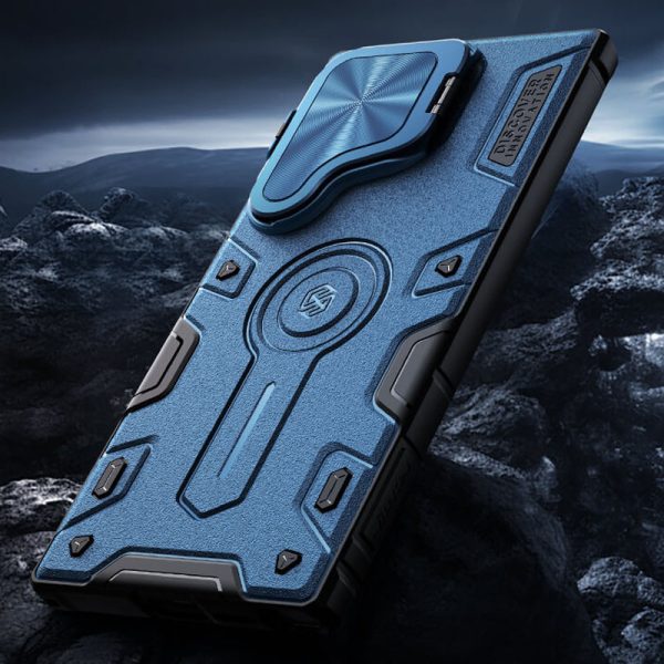 Чохол для Samsung Galaxy S24 Ultra Синій Nillkin CamShield Armor Prop - Зображення 7