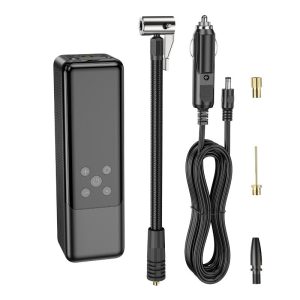 Автомобільний насос Hoco ZP5 May smart air pump Чорний