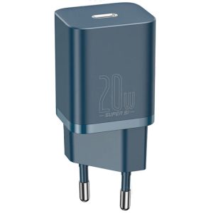 Зарядний пристрій Baseus Super Si Quick Charger 20W (1USB-C) (CCSUP-B) Синій