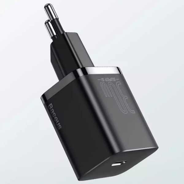 Зарядний пристрій Baseus Super Si Quick Charger 30W (1USB-C) (CCSUP-J) Чорний - Зображення 2