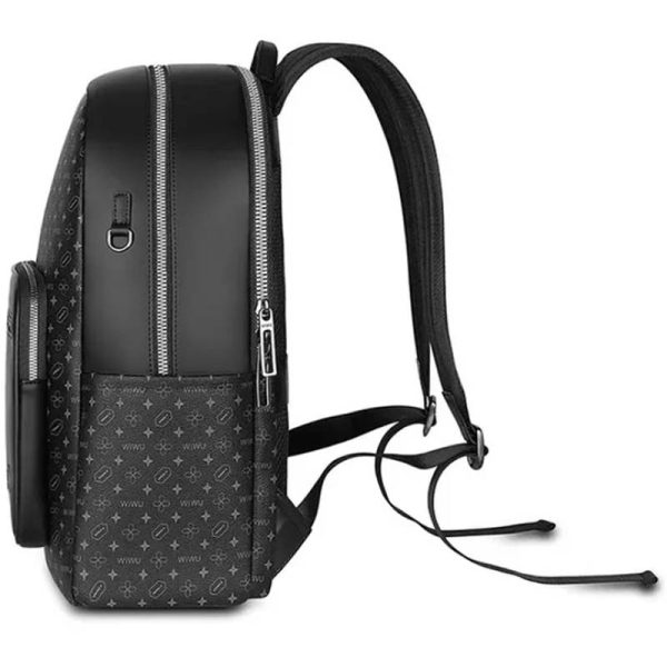 Рюкзак для ноутбука 15.6" WIWU Master Backpack Pro Чорний - Зображення 3