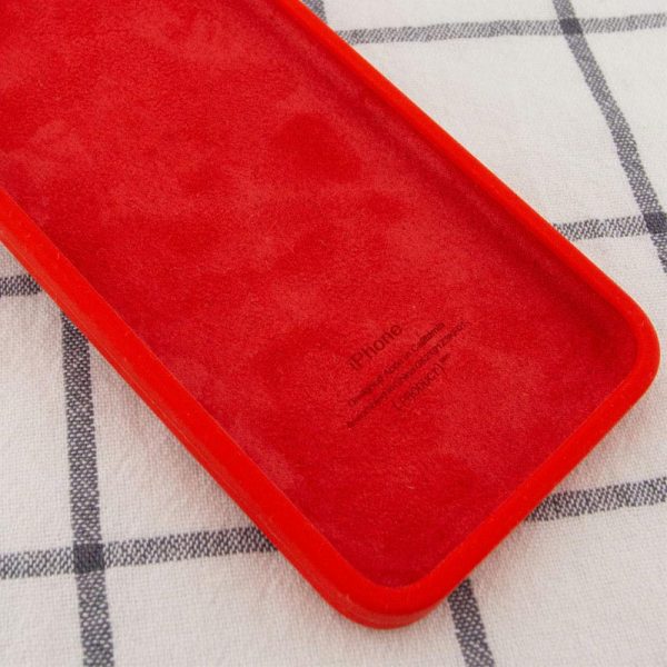 Silicone Case Square Full Camera Protective NOLOGO для Apple iPhone XR Червоний - Зображення 2