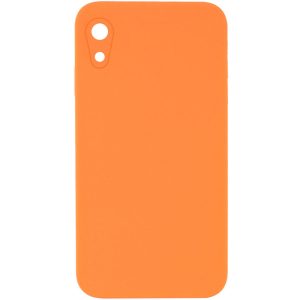 Silicone Case Square Full Camera Protective NOLOGO для Apple iPhone XR Помаранчевий