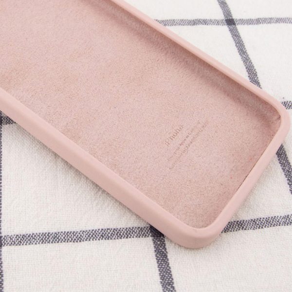 Silicone Case Square Full Camera Protective NOLOGO для Apple iPhone XR Рожевий - Зображення 3