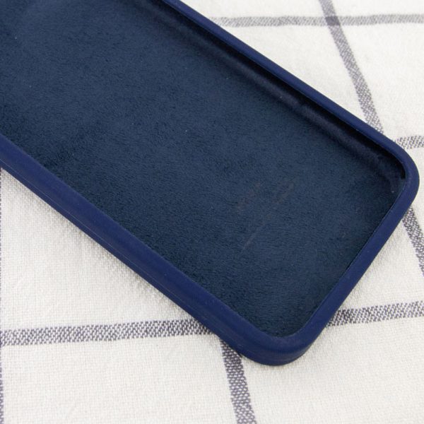 Silicone Case Square Full Camera Protective NOLOGO для Apple iPhone XR Темно-синій - Зображення 3