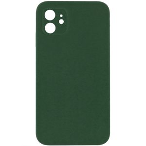Silicone Case Square Full Camera Protective NOLOGO для Apple iPhone 11 Зелений