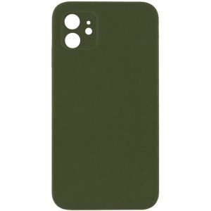 Silicone Case Square Full Camera Protective NOLOGO для Apple iPhone 11 Зелений