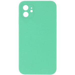 Silicone Case Square Full Camera Protective NOLOGO для Apple iPhone 11 Зелений