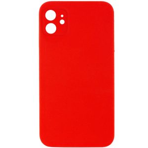 Silicone Case Square Full Camera Protective NOLOGO для Apple iPhone 11 Червоний