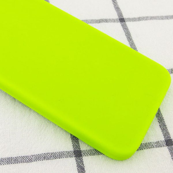 Silicone Case Square Full Camera Protective NOLOGO для Apple iPhone 11 Салатовий - Зображення 2