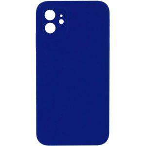 Silicone Case Square Full Camera Protective NOLOGO для Apple iPhone 11 Синій