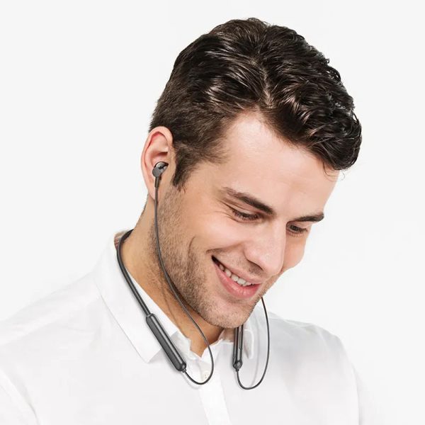 Bluetooth Навушники Hoco ES67 Perception neckband Чорний - Зображення 4
