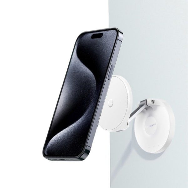 Тримач для телефону Baseus MagPro Magnetic Foldable Phone Mount (B10564101) Білий - Зображення 2