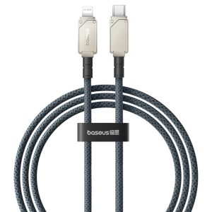 Дата кабель Baseus Unbreakable Series Fast Charging Type-C to Lightning 20W 1m (P10355803111-0) Білий