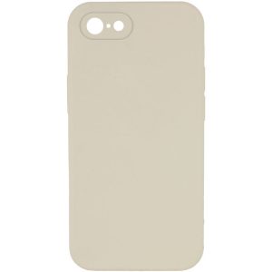 Silicone Case Square Full Camera Protective NOLOGO для Apple iPhone 7 / 8 / SE (2020) Бежевий