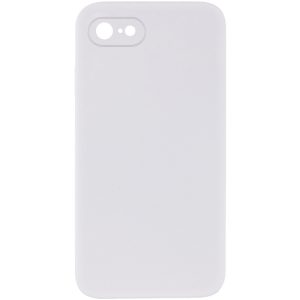 Silicone Case Square Full Camera Protective NOLOGO для Apple iPhone 7 / 8 / SE (2020) Білий