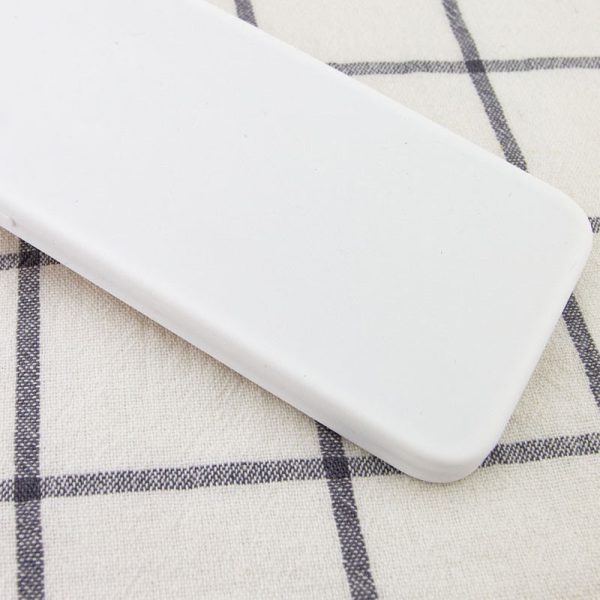 Silicone Case Square Full Camera Protective NOLOGO для Apple iPhone 7 / 8 / SE (2020) Білий - Зображення 2