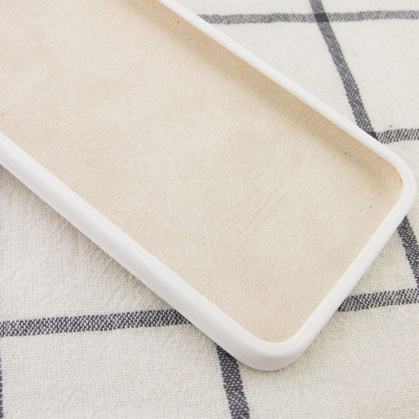 Silicone Case Square Full Camera Protective NOLOGO для Apple iPhone 7 / 8 / SE (2020) Білий - Зображення 3