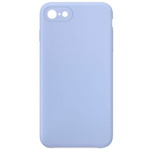Silicone Case Square Full Camera Protective NOLOGO для Apple iPhone 7 / 8 / SE (2020) Блакитний