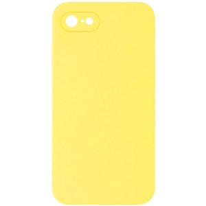 Silicone Case Square Full Camera Protective NOLOGO для Apple iPhone 7 / 8 / SE (2020) Жовтий