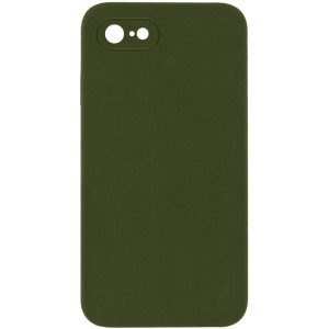 Silicone Case Square Full Camera Protective NOLOGO для Apple iPhone 7 / 8 / SE (2020) Зелений