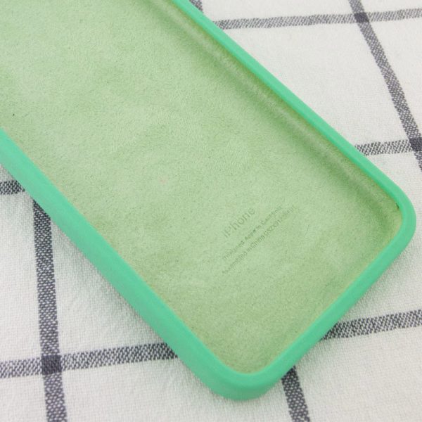 Silicone Case Square Full Camera Protective NOLOGO для Apple iPhone 7 / 8 / SE (2020) Зелений - Зображення 3