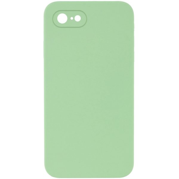 Silicone Case Square Full Camera Protective NOLOGO для Apple iPhone 7 / 8 / SE (2020) М'ятний