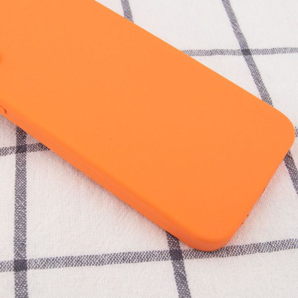 Silicone Case Square Full Camera Protective NOLOGO для Apple iPhone 7 / 8 / SE (2020) Помаранчевий - Зображення 2