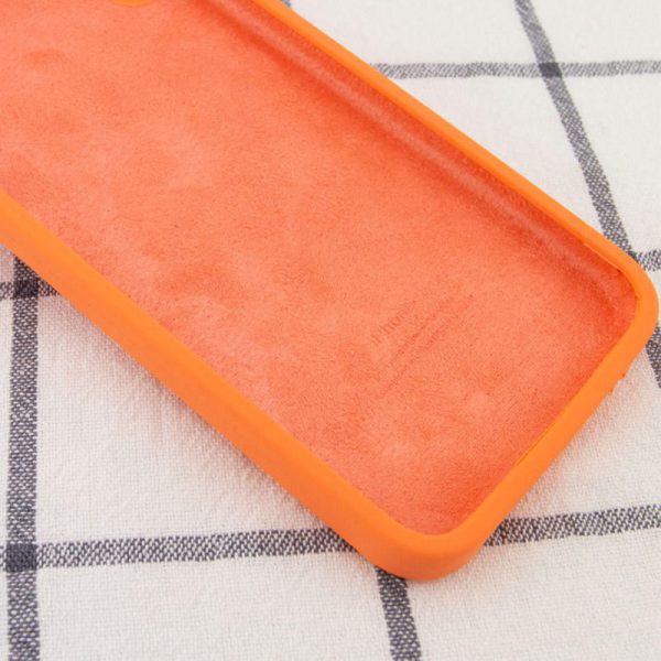 Silicone Case Square Full Camera Protective NOLOGO для Apple iPhone 7 / 8 / SE (2020) Помаранчевий - Зображення 3