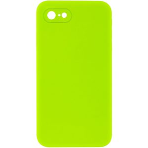 Silicone Case Square Full Camera Protective NOLOGO для Apple iPhone 7 / 8 / SE (2020) Салатовий