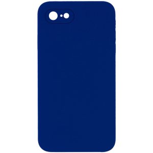 Silicone Case Square Full Camera Protective NOLOGO для Apple iPhone 7 / 8 / SE (2020) Синій