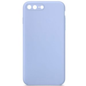 Silicone Case Square Full Camera Protective NOLOGO для Apple iPhone 7 plus / 8 plus Блакитний
