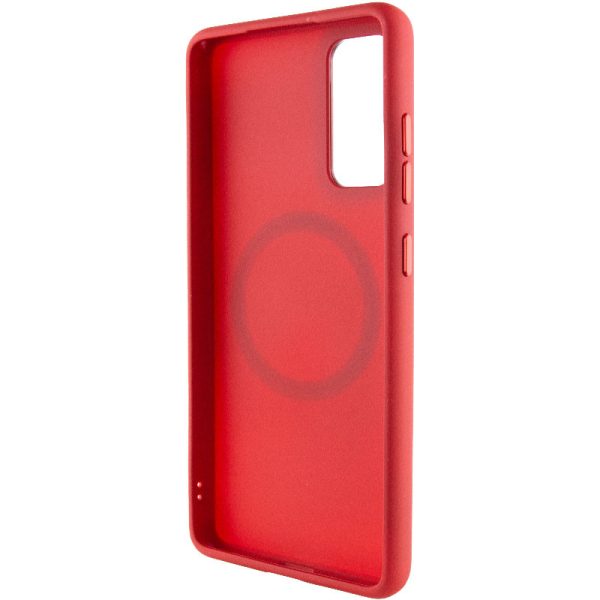 Чохол для Samsung Galaxy S20 FE Червоний Bonbon Metal Style with MagSafe - Зображення 3