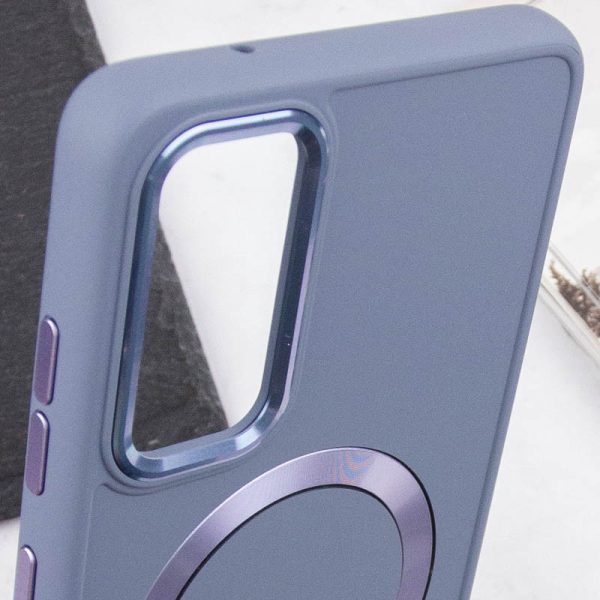 Чохол для Samsung Galaxy S20 FE Сірий Bonbon Metal Style with MagSafe - Зображення 5