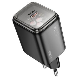 Зарядний пристрій Hoco N54 Monsoon PD45W (1USB-C) Чорний